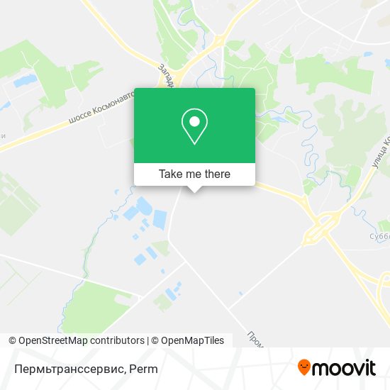 Пермьтранссервис map