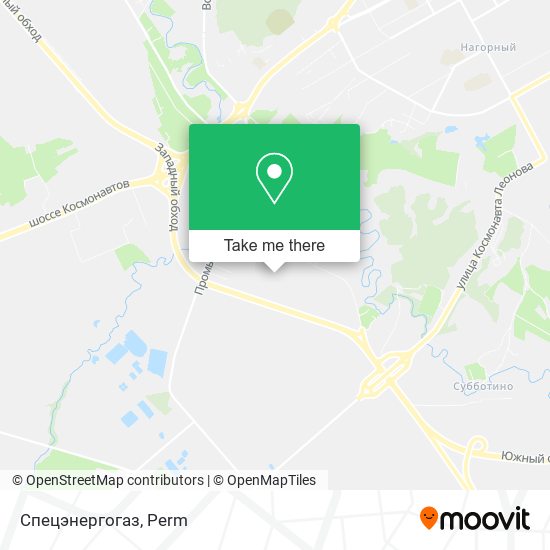 Спецэнергогаз map