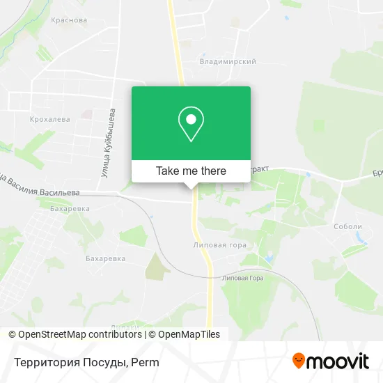 Территория Посуды map