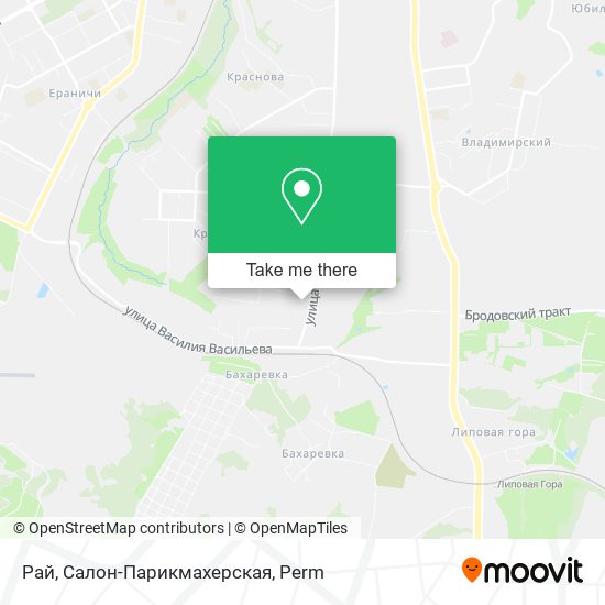 Рай, Салон-Парикмахерская map