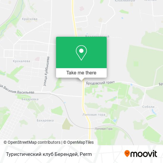 Туристический клуб Берендей map