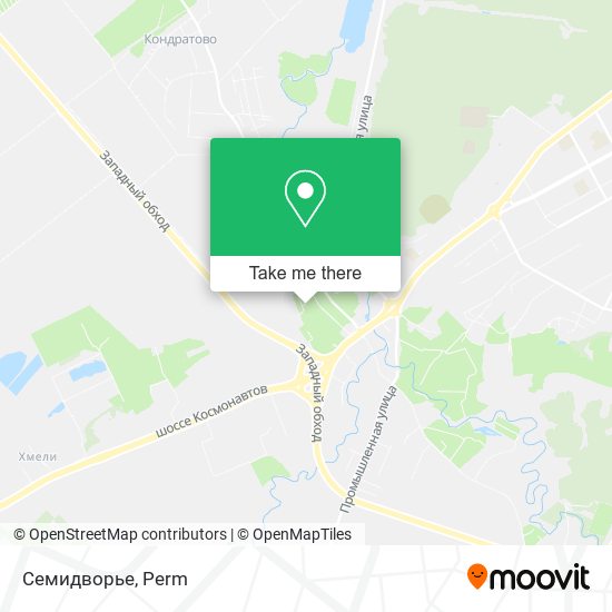 Семидворье map