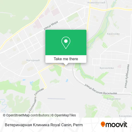 Ветеринарная Клиника Royal Canin map