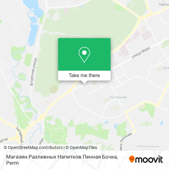 Магазин Разливных Напитков Пенная Бочка map