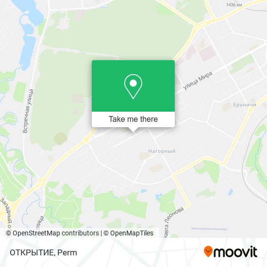 ОТКРЫТИЕ map