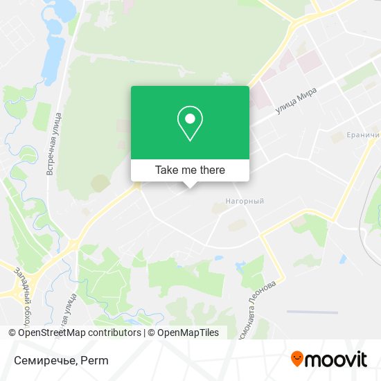 Семиречье map