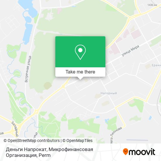 Деньги Напрокат, Микрофинансовая Организация map