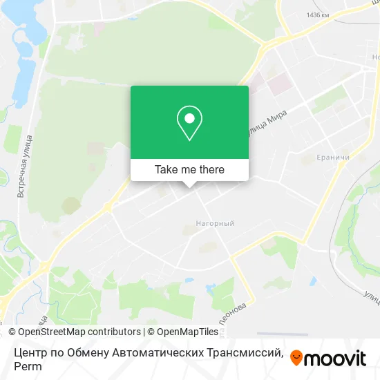 Центр по Обмену Автоматических Трансмиссий map