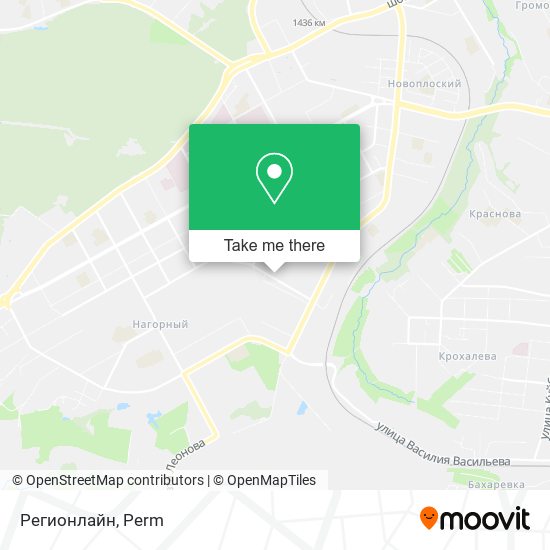 Регионлайн map