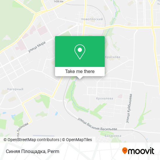 Синяя Площадка map