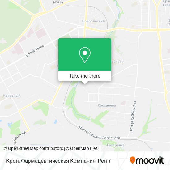 Крон, Фармацевтическая Компания map