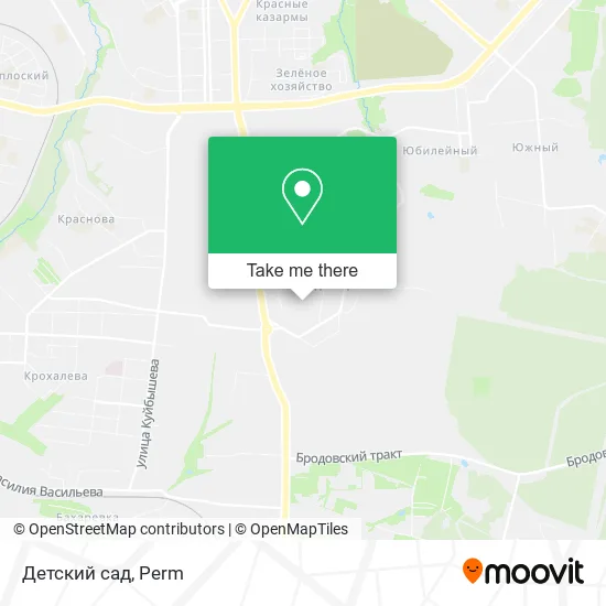 Детский сад map