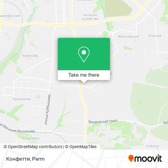 Конфетти map