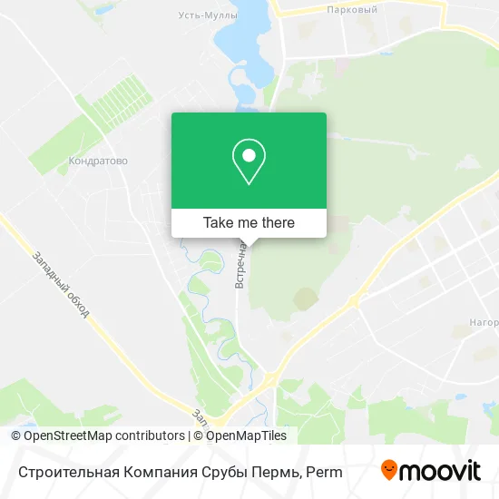 Строительная Компания Срубы Пермь map