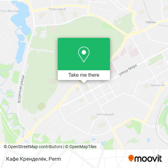 Кафе Кренделёк map