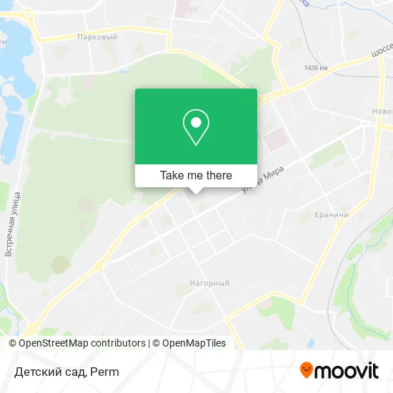 Детский сад map