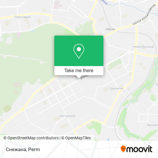 Снежана map