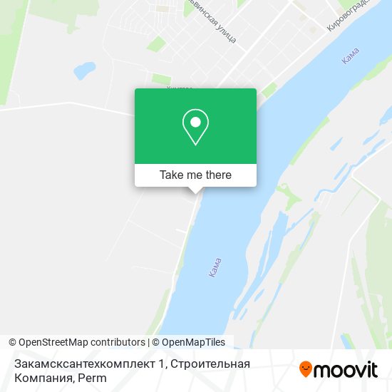 Закамсксантехкомплект 1, Строительная Компания map