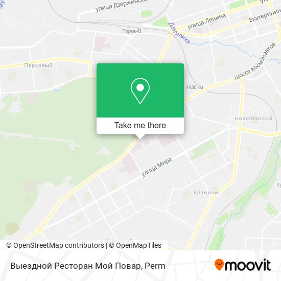 Выездной Ресторан Мой Повар map