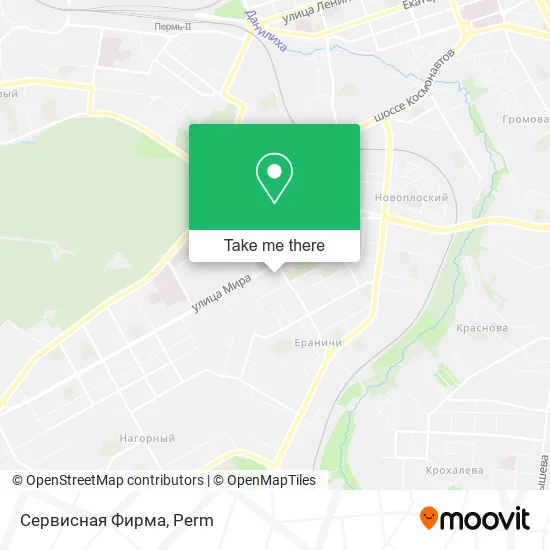 Сервисная Фирма map