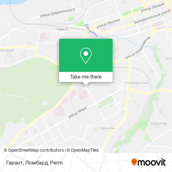 Гарант, Ломбард map