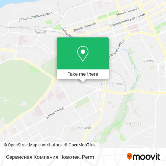 Сервисная Компания Новотек map