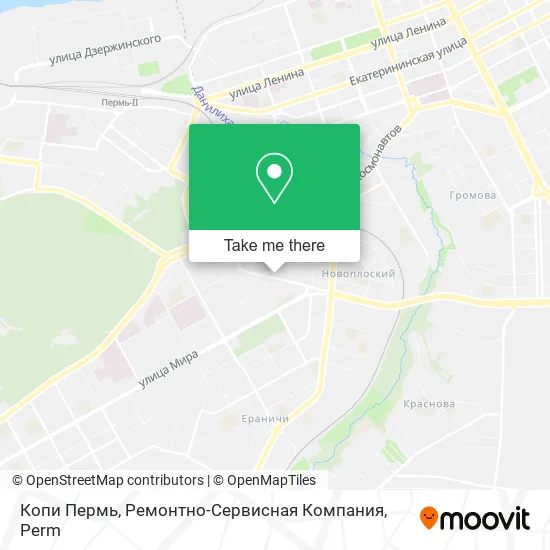 Копи Пермь, Ремонтно-Сервисная Компания map
