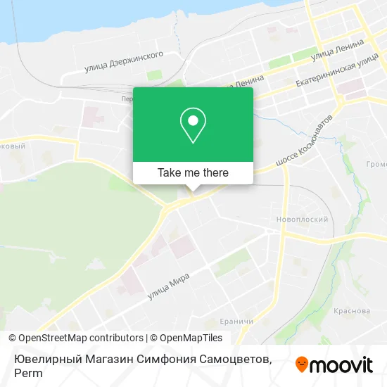 Ювелирный Магазин Симфония Самоцветов map