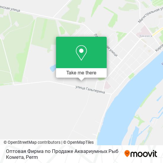 Оптовая Фирма по Продаже Аквариумных Рыб Комета map