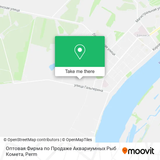 Оптовая Фирма по Продаже Аквариумных Рыб Комета map