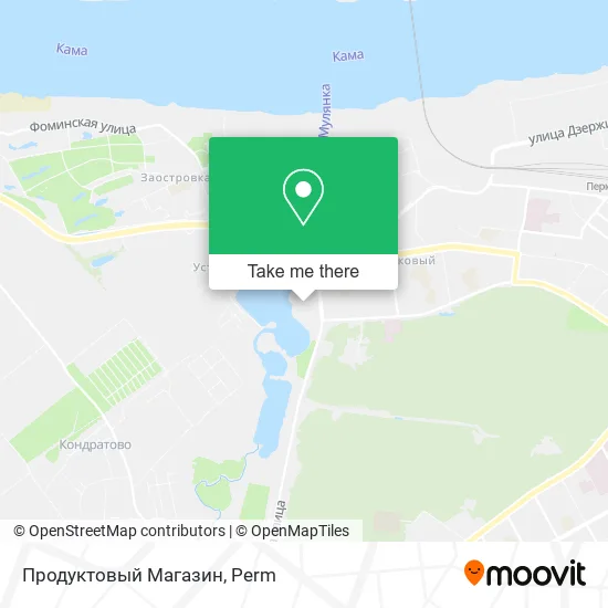 Продуктовый Магазин map