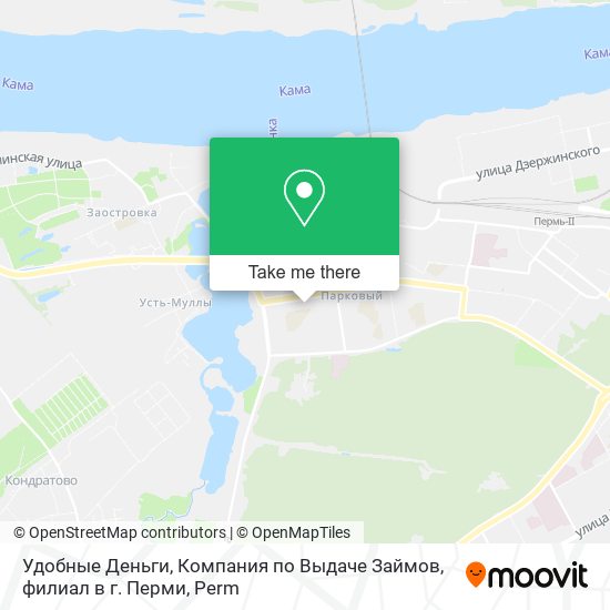 Удобные Деньги, Компания по Выдаче Займов, филиал в г. Перми map
