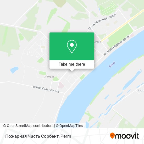 Пожарная Часть Сорбент map