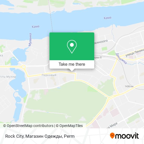 Rock City, Магазин Одежды map