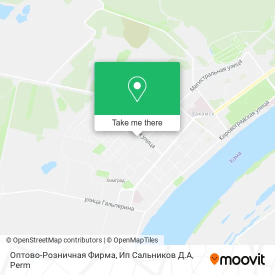 Оптово-Розничная Фирма, Ип Сальников Д.А map