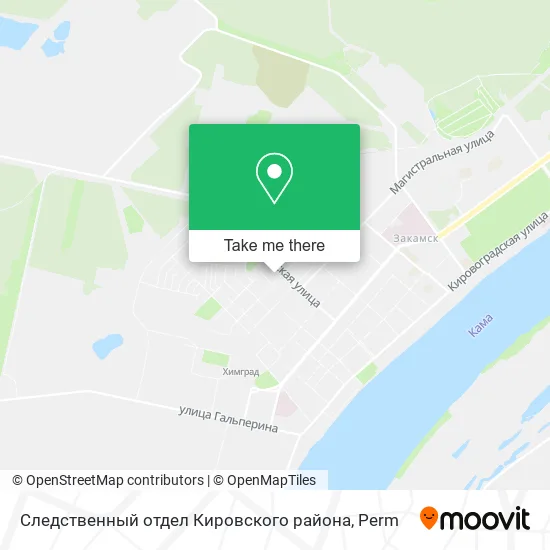 Следственный отдел Кировского района map
