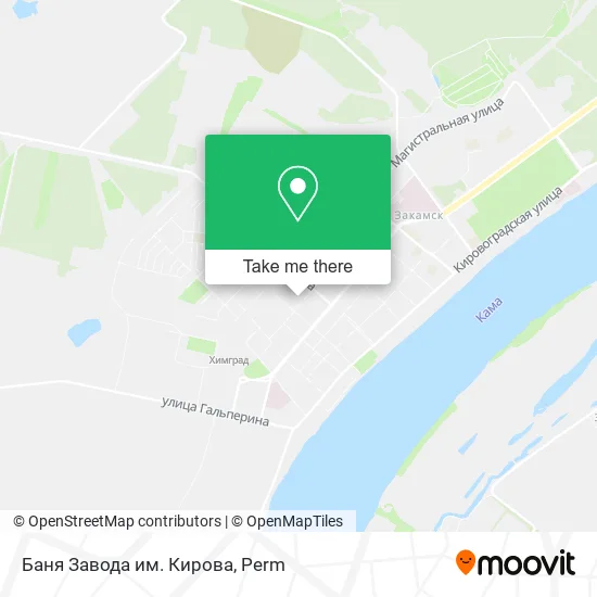 Баня Завода им. Кирова map