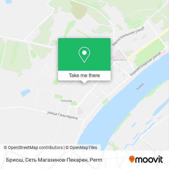 Бриош, Сеть Магазинов-Пекарен map