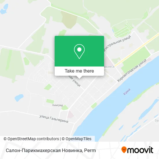 Салон-Парикмахерская Новинка map