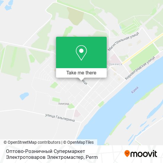 Оптово-Розничный Супермаркет Электротоваров Электромастер map
