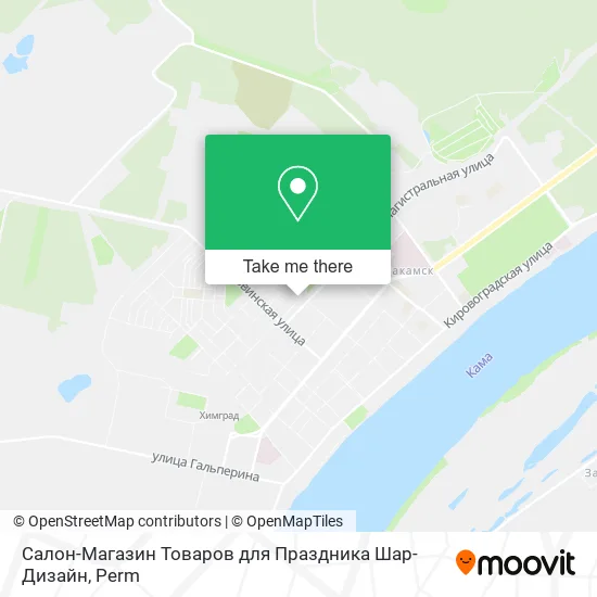 Салон-Магазин Товаров для Праздника Шар-Дизайн map