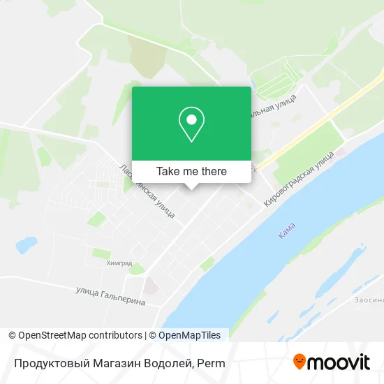 Продуктовый Магазин Водолей map