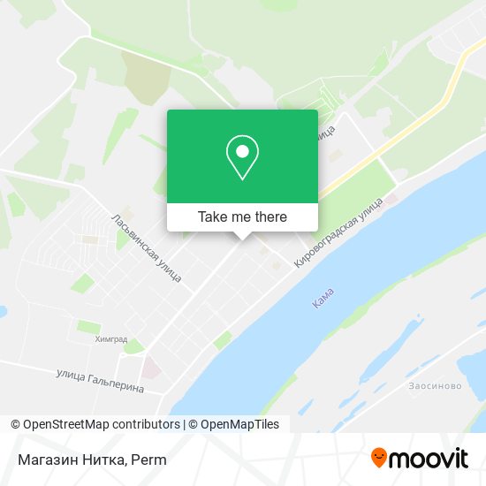 Магазин Нитка map