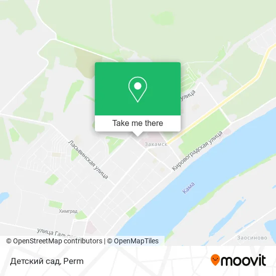 Детский сад map