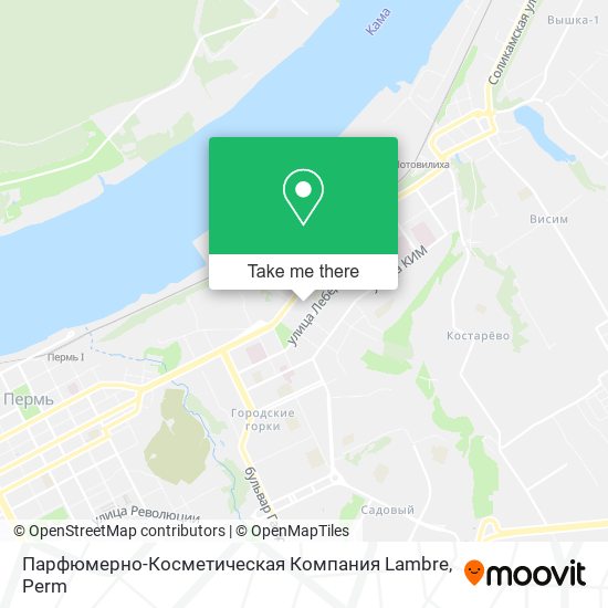 Парфюмерно-Косметическая Компания Lambre map