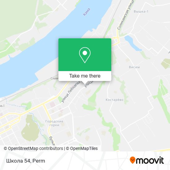 Школа 54 map