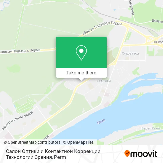 Салон Оптики и Контактной Коррекции Технологии Зрения map