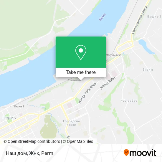 Наш дом, Жнк map