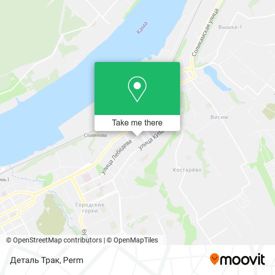 Деталь Трак map
