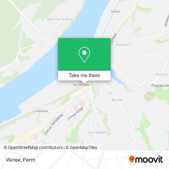 Интек map